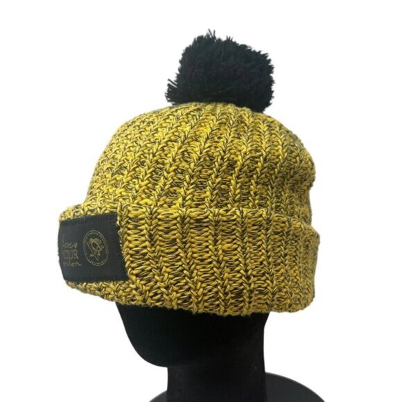 Pittsburgh Penguins Foundation Love Your Melon Knit Beanie Hat Cap 2018 Limited - Picture 4 of 7